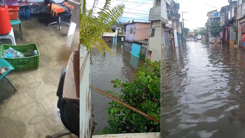 “esta-tudo-alagado”,-diz-moradora-do-jardim-pantanal,-na-zona-leste-de-sp