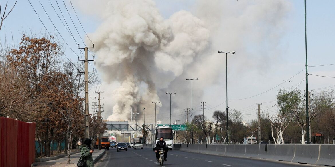 capital-do-ira,-teera-sofre-dia-de-intensos-bombardeios