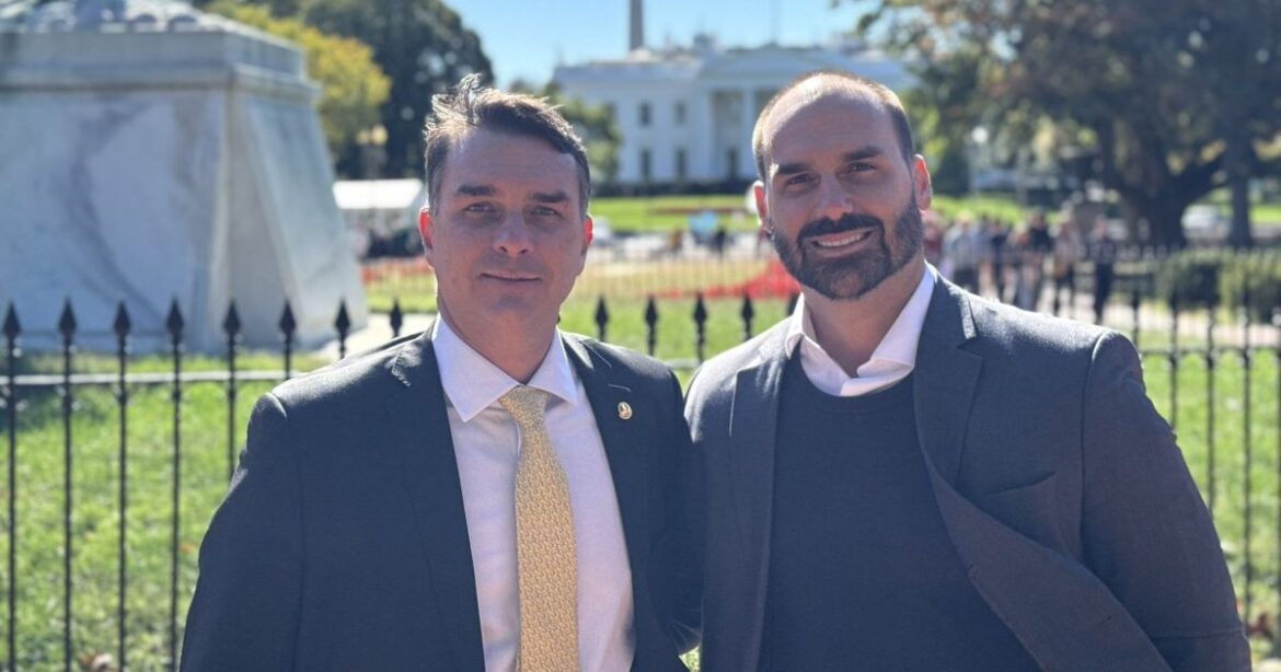 flavio-descarta-eduardo-bolsonaro,-alvo-de-empresarios,-no-itamaraty