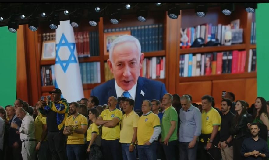 netanyahu-parabeniza-flavio-em-video-exibido-no-lancamento-de-candidatura