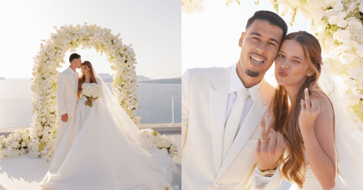 isabella-rousso,-esposa-de-gabriel-martinelli,-detalha-casamento-na-grecia